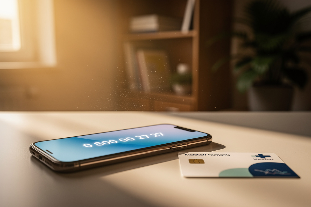 Malakoff Humanis téléphone gratuit : le numéro vert 0 800 00 27 27