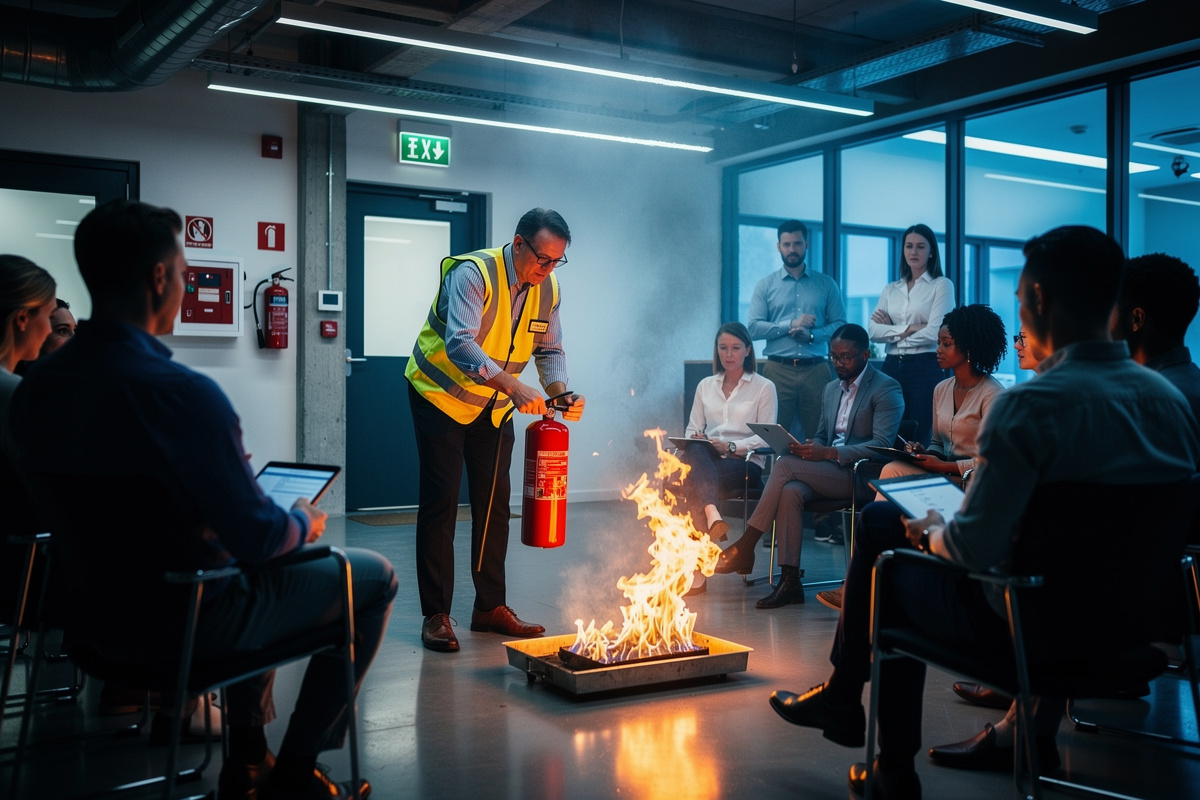 Formation incendie en entreprise : obligations et pratiques