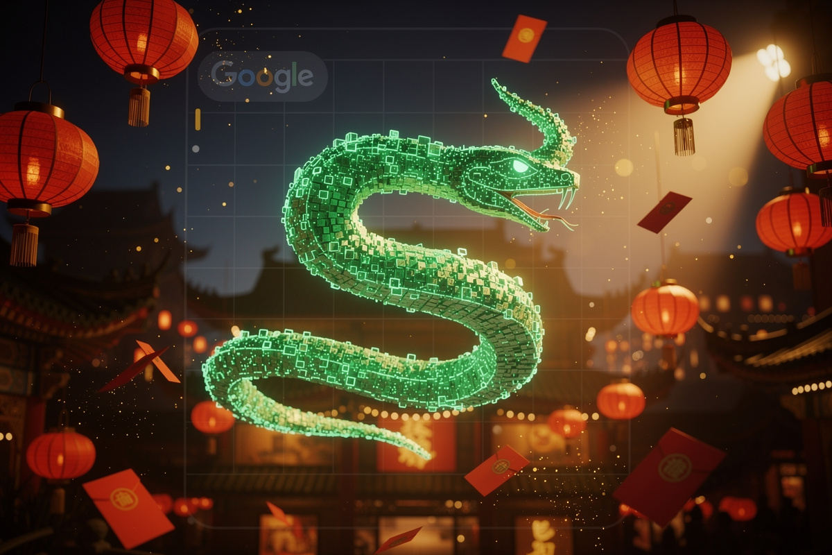 Jeu Google sur l’année du serpent : signification et astuces