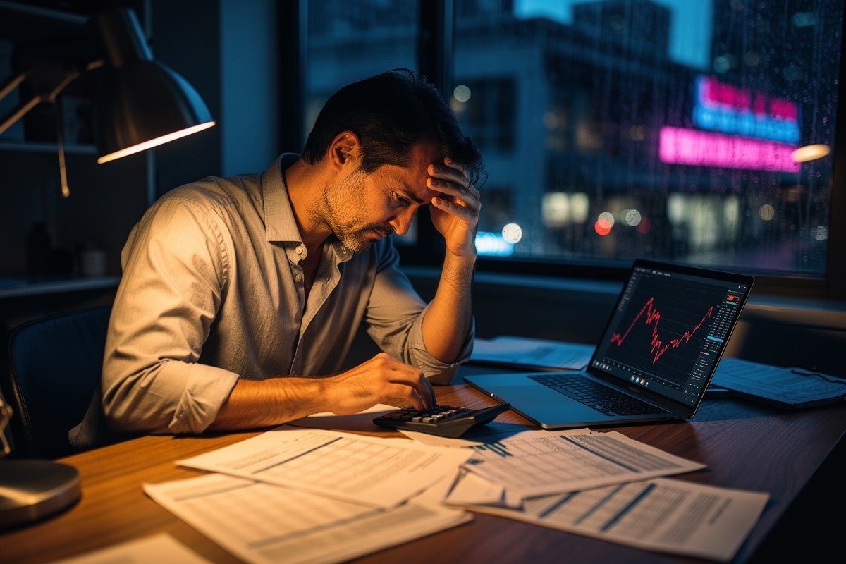 Que faire face à un bilan financier négatif ?