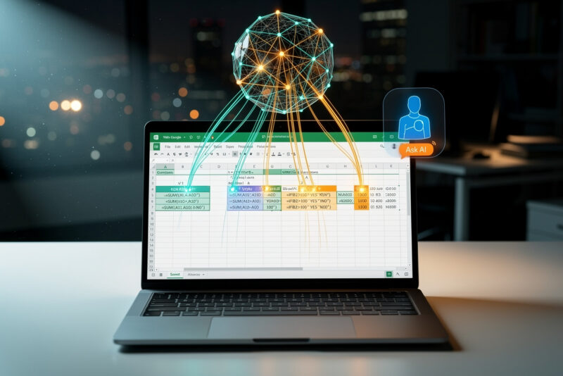 Comment connecter ChatGPT à Google Sheets sans extension ?