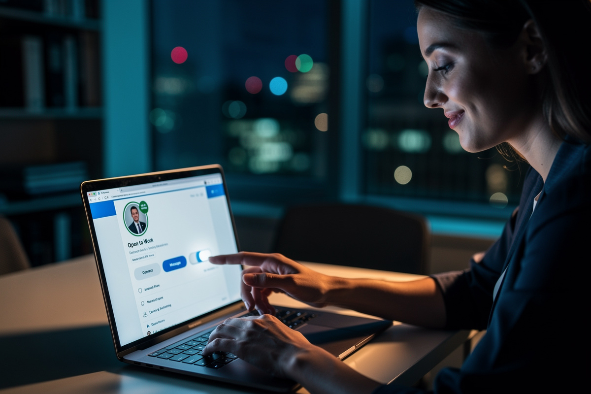 Comment enlever Open to Work sur LinkedIn facilement