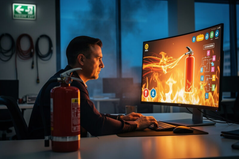 La formation incendie en e-learning est-elle suffisante ?
