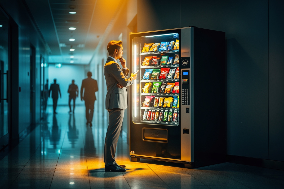 Quel est le prix d'un emplacement pour distributeur automatique ?